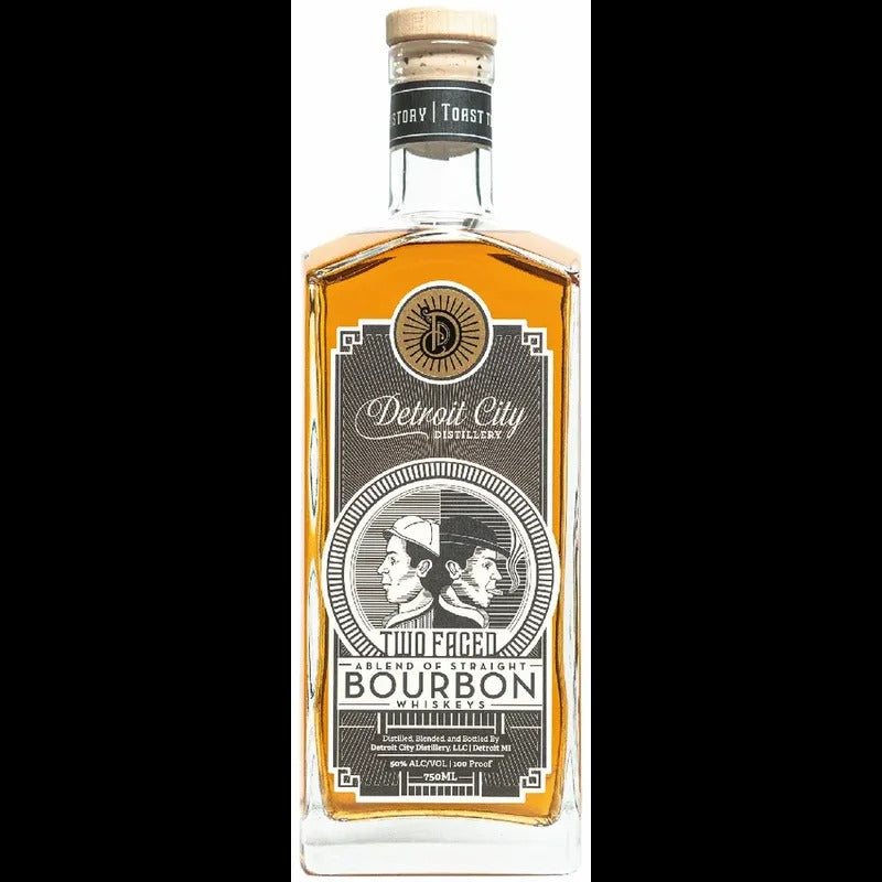 Detroit City Two Faced Straight Bourbon