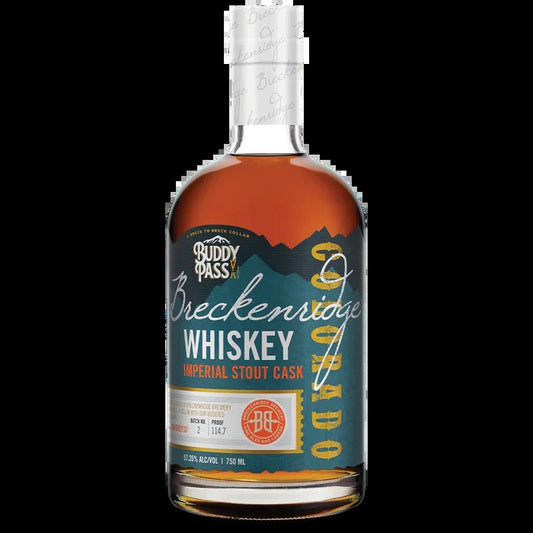 Breckenridge Buddy Pass Imperial Stout Cask Finish Bourbon Whiskey 750ml