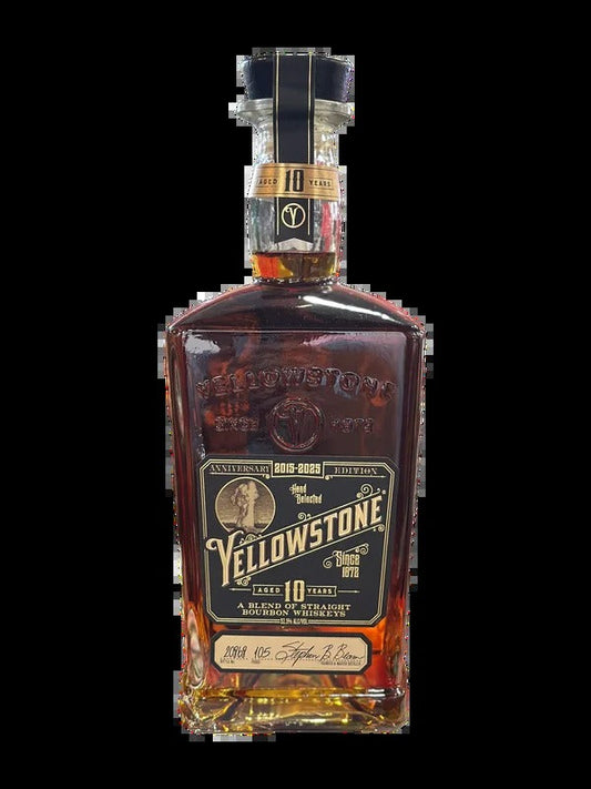 Yellowstone Limited Edition 2015-2025 Aged 10 Years Blend of Straight Bourbon Whiskeys