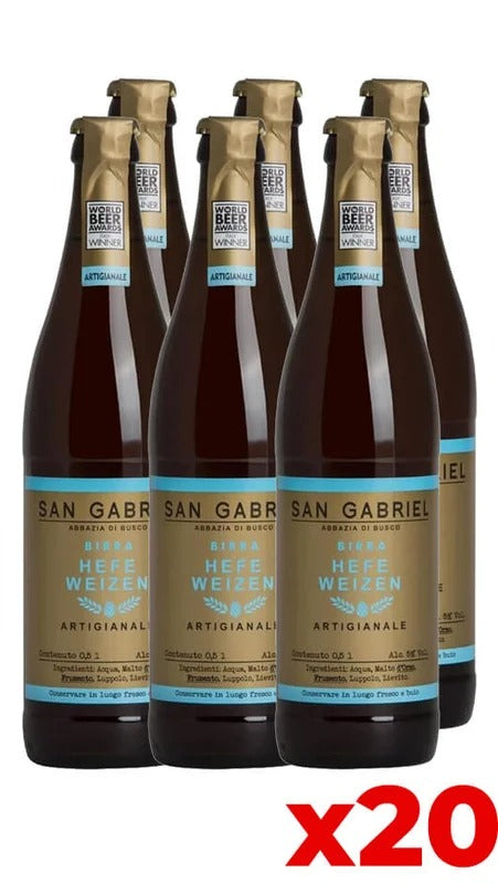 Birra Hefe Weizen 0,5L – San Gabriel – Cassa da 20 Bott.