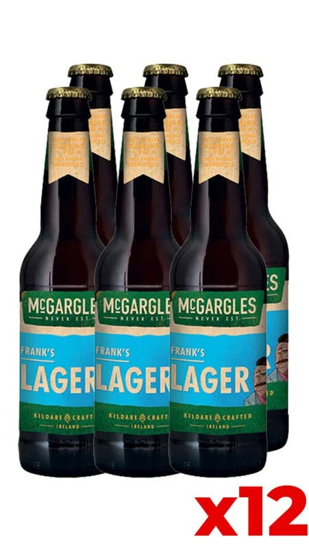 Mc Gargles Frank’s 0,33L – Lager – Dibevit – Cassa da 12 Bott.