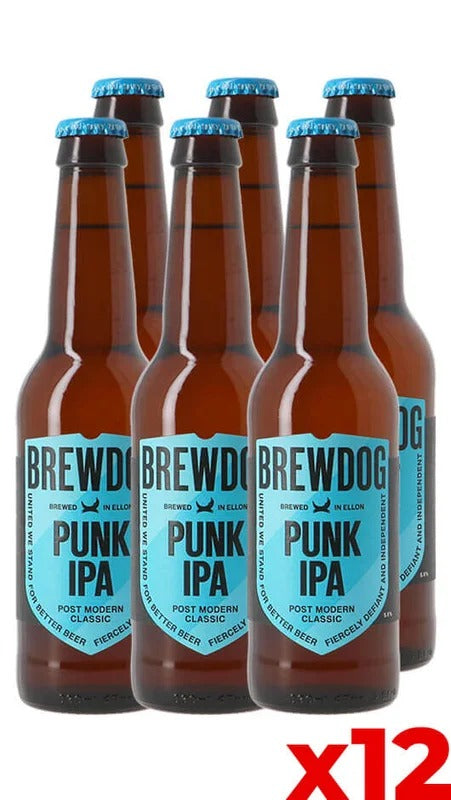 Brew Dog Punk IPA 33cl – Cassa da 12 Bott.