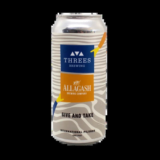 Give and Take (International Pilsner) – Collaboration with Allagash Brewing