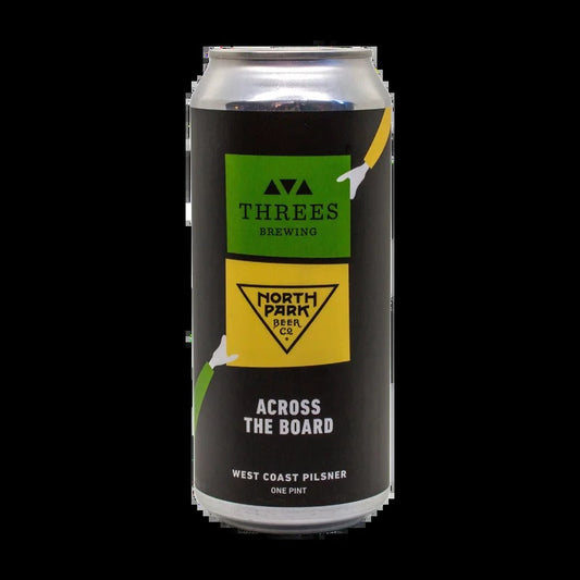 Across the Board (West Coast Pilsner) – Collaboration with North Park