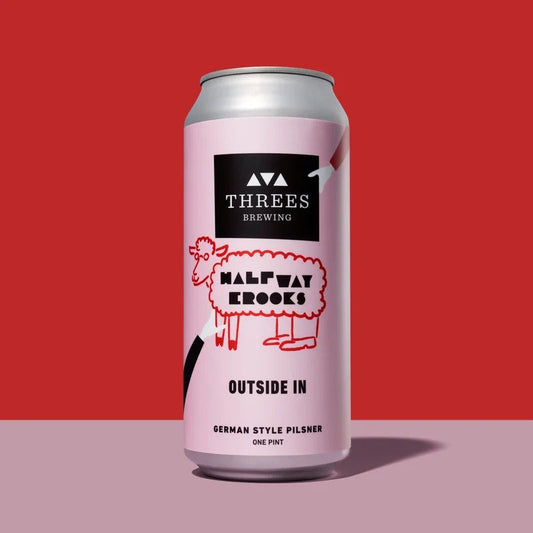 Outside In (German Style Pilsner) – Halfway Crooks Collab