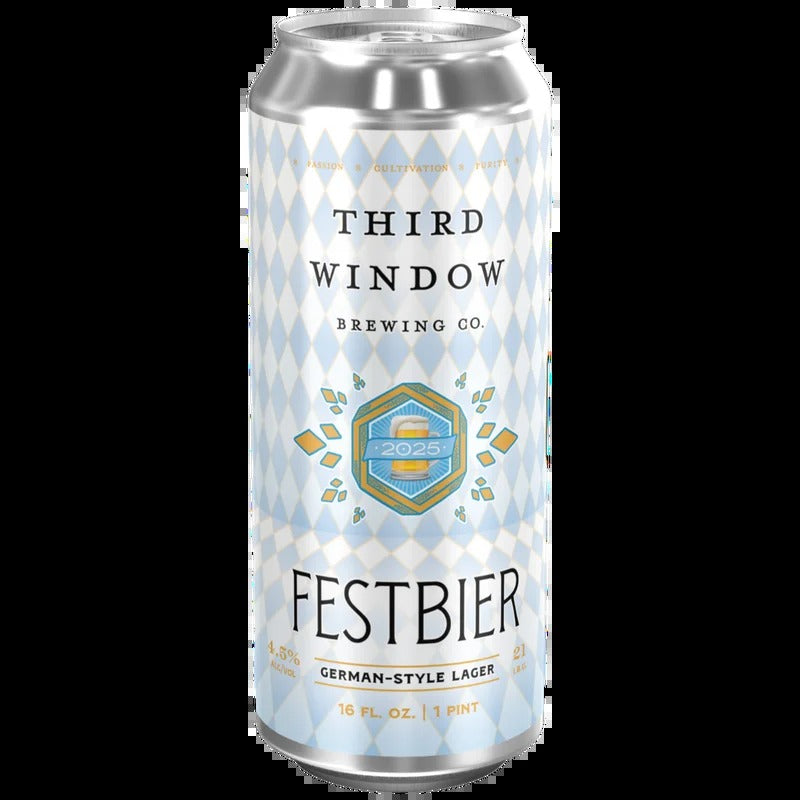 The Oktoberfest Lager 2025 (4.5% ABV, 21 IBU) 4-pack 16 oz Cans