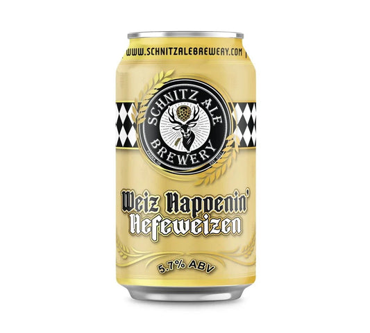 Schnitz Ale Weiz Happenin’ Hefeweizen 12 oz can