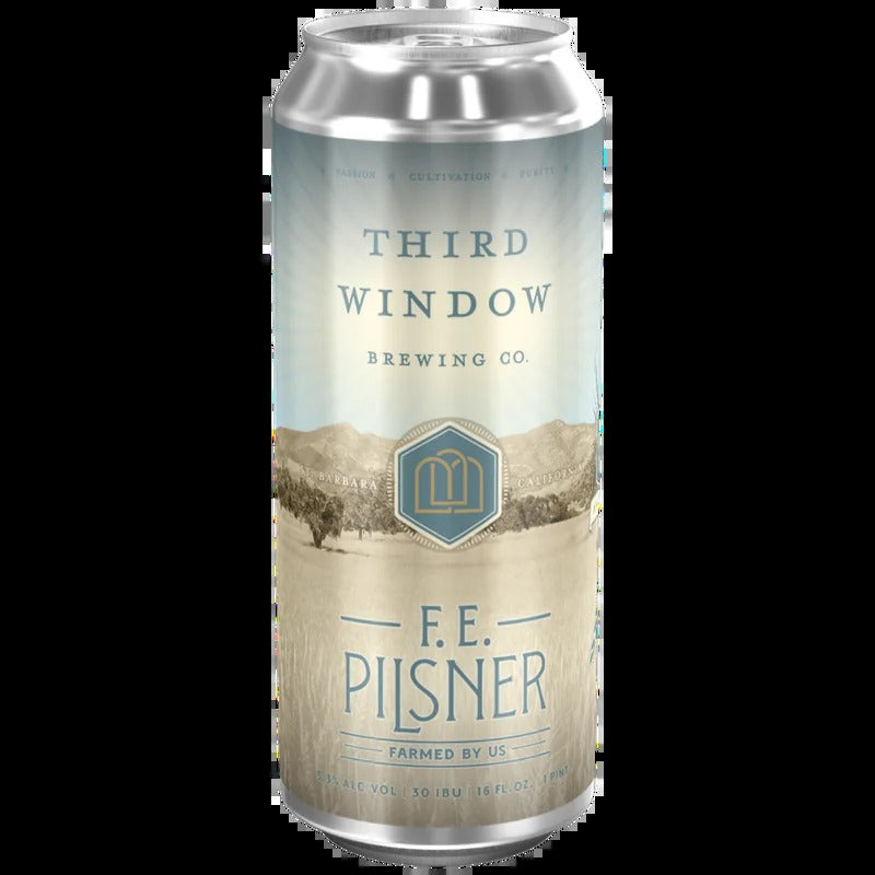F.E. Pilsner (5.4% ABV, 30 IBU) 4pk 16oz cans