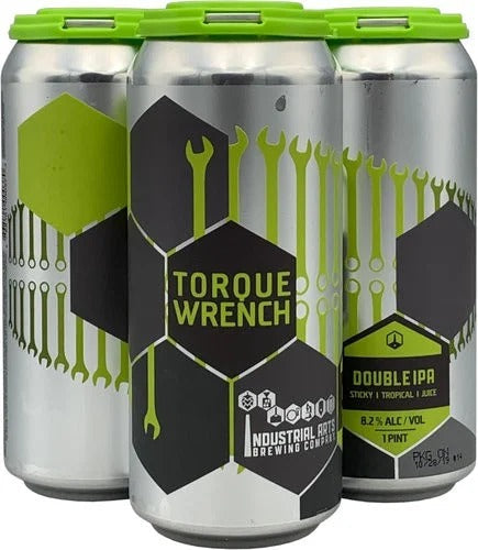 Industrial Arts Brewing – Torque Wrench DIPA (4 pack cans)