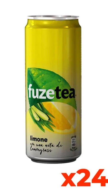 Fuze Tea Limone – Confezione cl. 33 x 24 Lattine Sleek