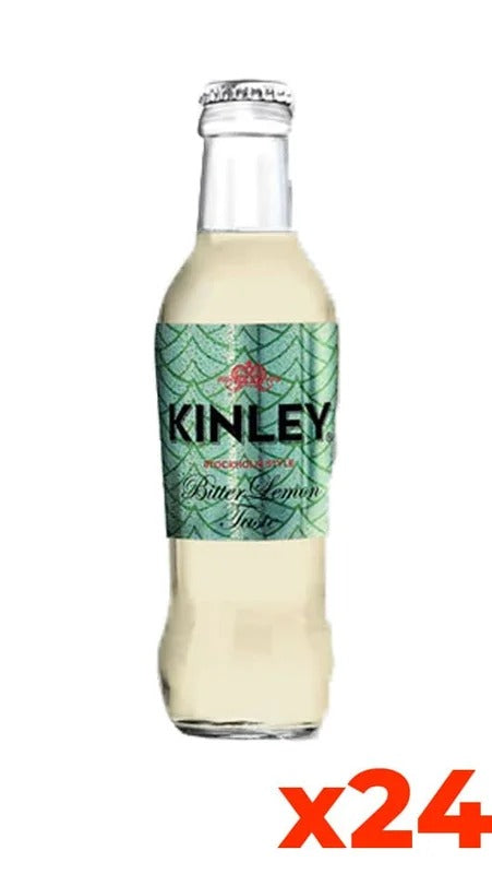 Bitter Lemon Kinley – Confezione 20cl x 24 Bottiglie