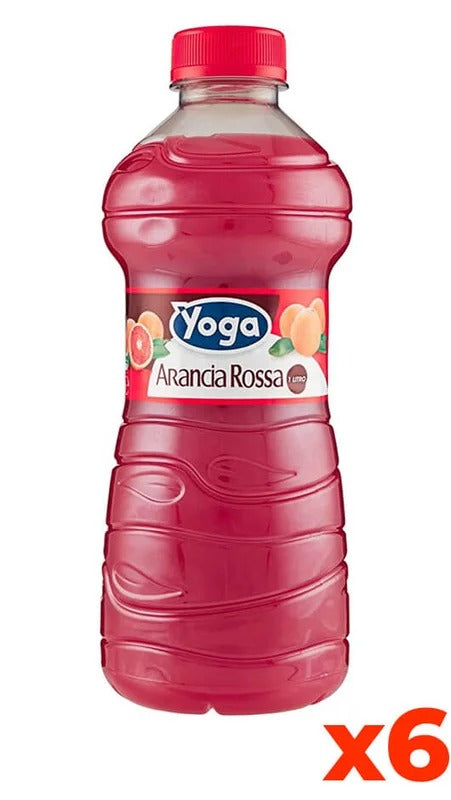 Yoga Arancio Rosso – Pet – Confezione cl. 100 x 6 Bottiglie