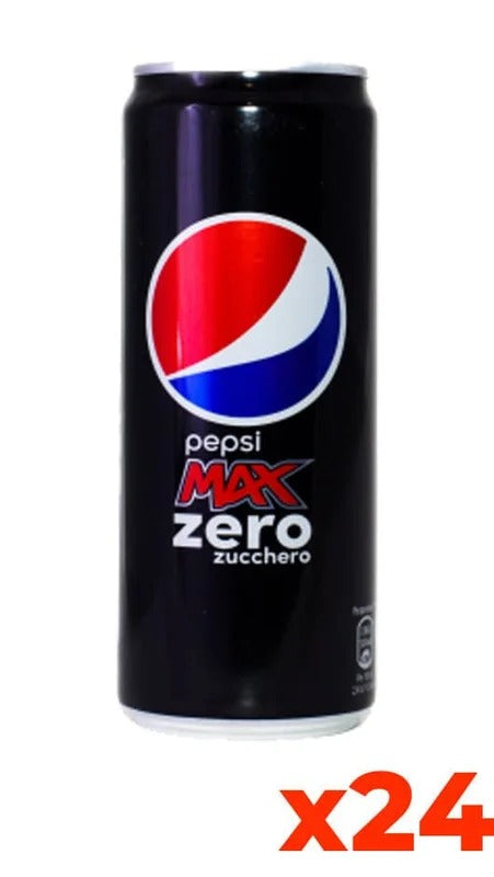 Pepsi Cola Zero – Confezione cl. 33 x 24 Lattine Sleek